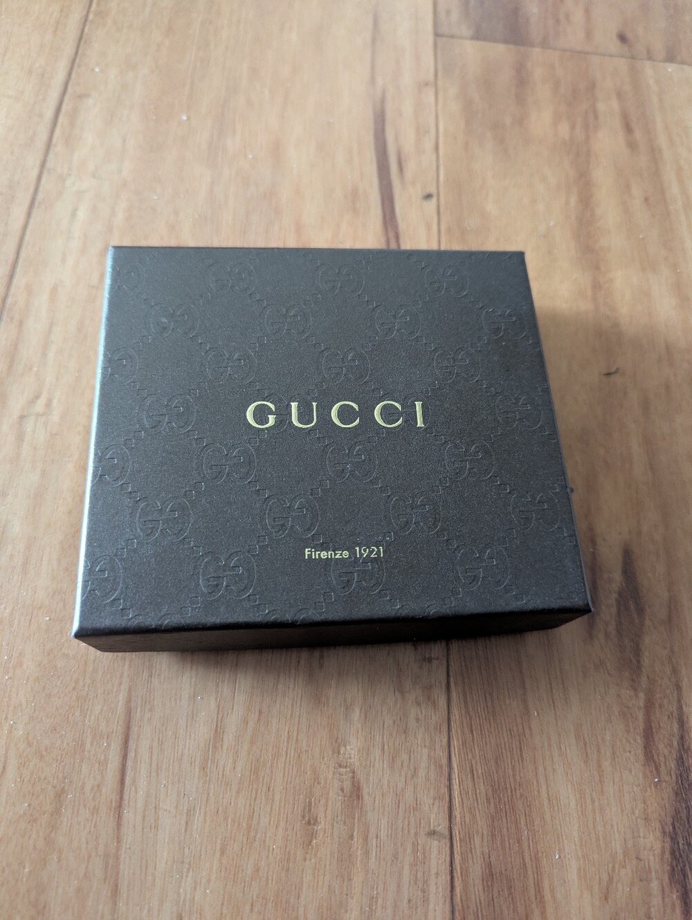 Authentic Gucci Wallet Box